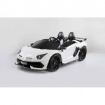 LAMBORGHINI AVENTADOR SVJ 24V 500W LICENSE 2 ΘΕΣΕΙΣ ΛΕΥΚΟ